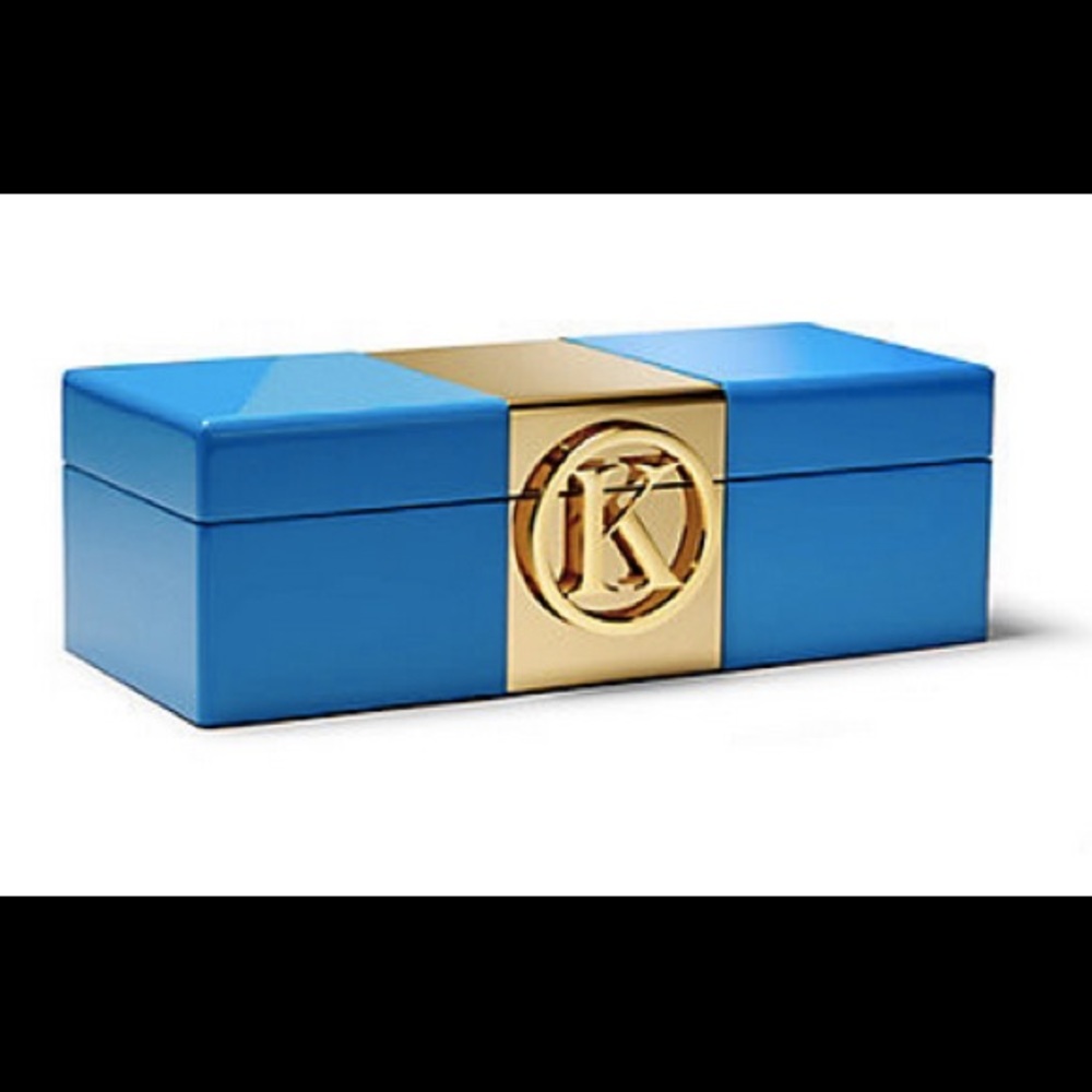 ISO! C. Wonder Cerulean Blue Lacquer Box